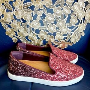 Birdies NWOB Sparkle Sneaker in Purple to Pink Fade Women’s Size 8.5